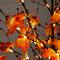 5ft. Pre-Lit Autumn Maple Artificial Fall Tree with Berries and 96 Warm White LED Lights